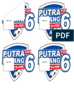 Player Card Putra Kalang Cup #6