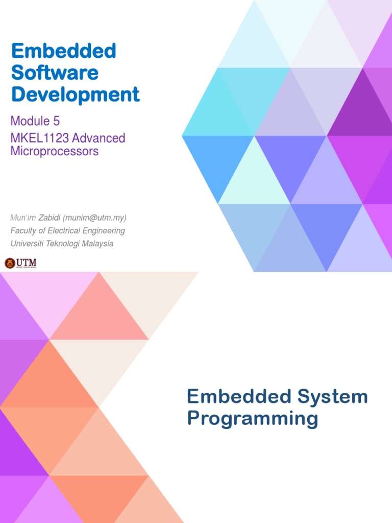 05 Embedded Software Development PDF Booting Arm Architecture