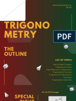 Trigonometry - SSG CETs Review Program '19-'20