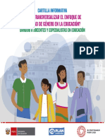 PDF - Cartilla para Transversalizar El Enfoque de Igualdad de Género en La Educación