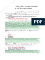 Modules 9 – 12 PART 1 Data Communications and Network Services Pre-Test Exam