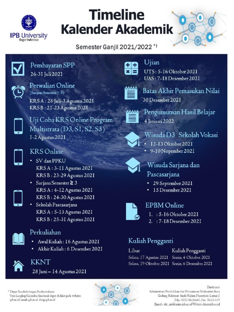 Timeline Akademik 2021 2022  PDF