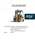 Autocad Report (Forklift) - 1