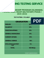 GRADUATION Syllabus