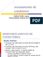 Dimensionamento de Condutores