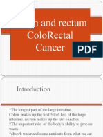 Colon and Rectum Colorectal Cancer
