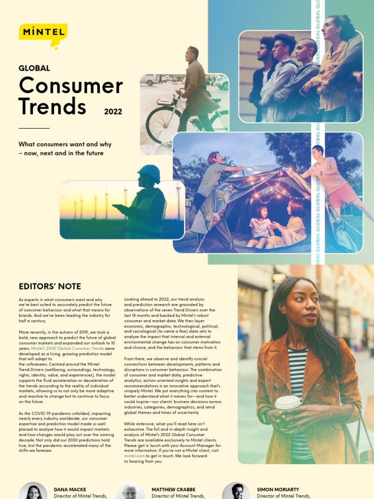Mintel Global Consumer Trends 2022 English | PDF | Brand | Consumer ...