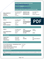 Food Safety Compliance System (Foscos) : Form A Application For Registration Under Food Safety and Standards Act, 2006