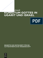 (Werner H. Schmidt) Königtum Gottes in Ugarit Und