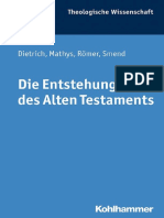 (Walter Dietrich, Hans-Peter Mathys, Thomas Römer