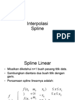 Interpolasi Spline - Sandra Kurnia Wardana