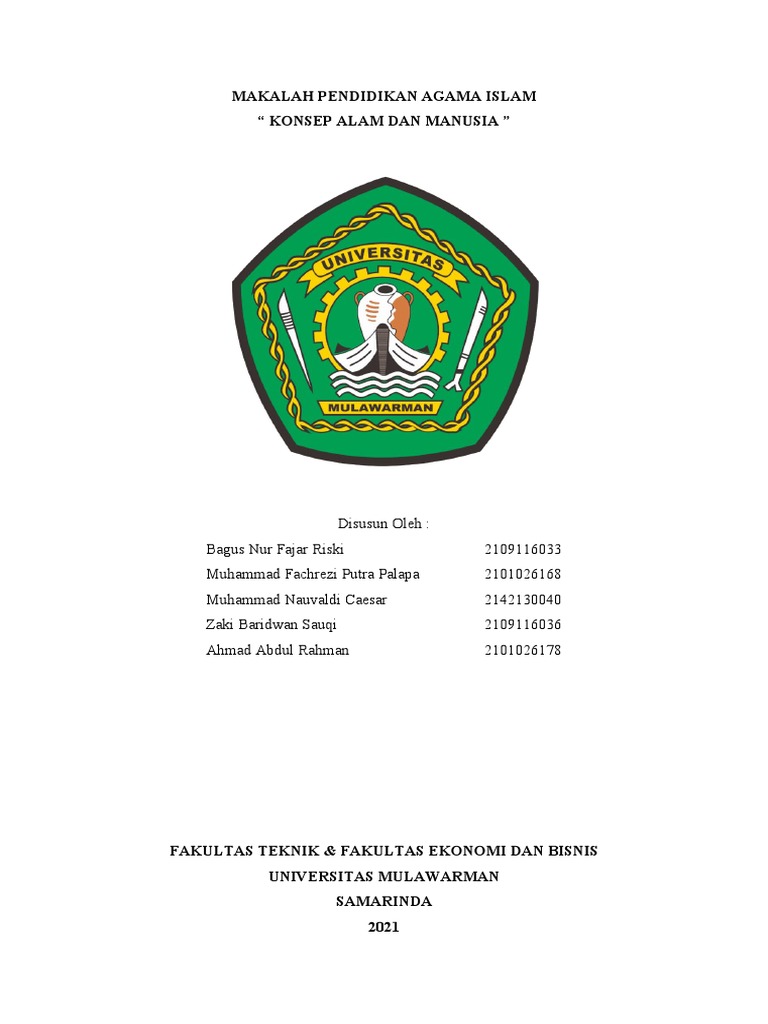 Konsep Alam dan Manusia dalam Islam | PDF | Filsafat | Sains & Matematika