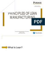 Principles of Lean Manufacturing