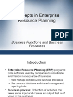Concepts in Enterprise Resource Planning: Business Functions and Business Processes
