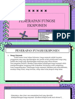 Kelompok PPT Penerapan Fungsi Eksponen