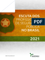 Opiniões de profissionais de segurança pública sobre carreiras, modelo policial e sistema de justiça no Brasil