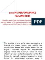 Engine Performance Parameters