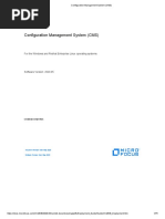 Configuration Management System (CMS)