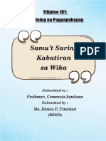 Trinidad, Ma. Elaine P. Samut Saring Kabatiran Sa Wika