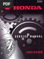 Honda Hornet 600W Service Manual PDF | PDF