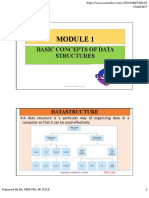 Basic Concepts of Data Structures: Datastructure