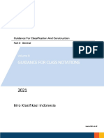 (Vol B), 2021 Guidance For Class Notations, 2021