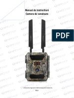 Manual de Utilizare Camera Video Pentru Vanatoare WIL-4G Willfine 12 MP IR 20 M 4G