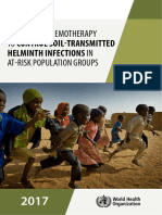 WHO 2017 Preventive Chemotherapy to Control STH Infections