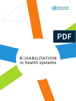 WHO 2017 Rehabilitation in Health Systems