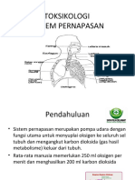 Pertemuan Ke 8 TOKSIKOLOGI SISTEM PERNAPASAN