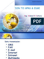 Introduction To Gprs & Edge: E W E S