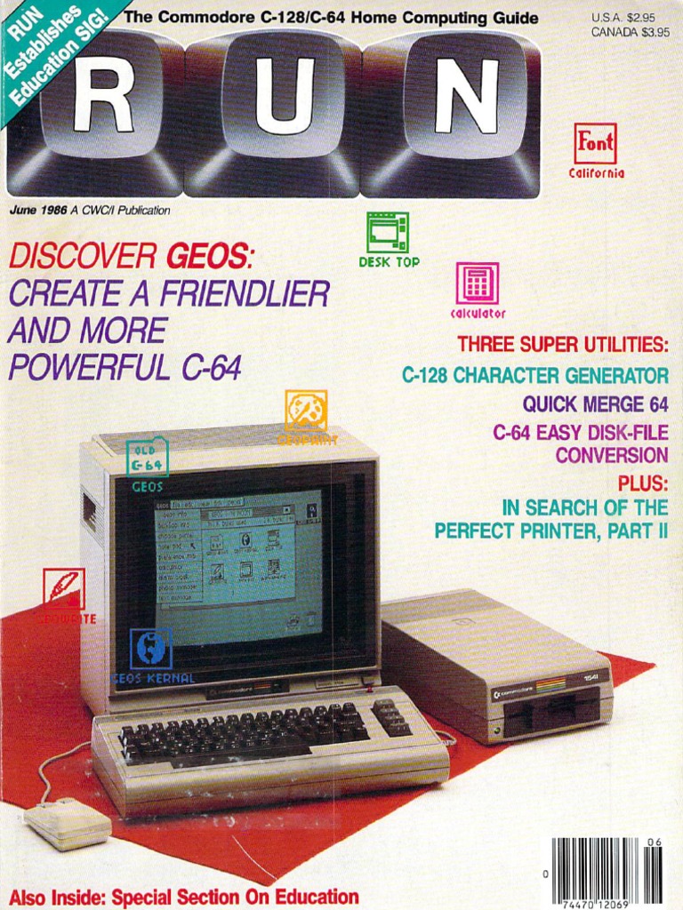 Run Issue 30 1986 Jun | Personal Computers | Icon (Computing) - 