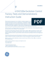 GEI-100547-EX2100 and EX2100e ExcitationControl Factory Testsand Demonstrations Instruction Guide