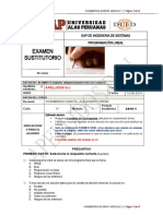 Apellido D-J Examen Sustitutorio Programación Lineal 2016-1