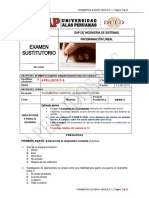 Apellido P-S Examen Sustitutorio Programación Lineal 2016-1