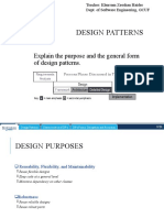 Design Patterns: Explain The Purpose and The General Form of Design Patterns