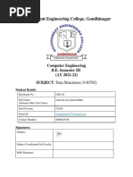 DS Mini Project Report