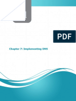 Chapter 7: Implementing DNS: Windows Platform - CH 7