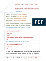 Cloning Oracle Database From Server To Server