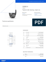 Tapered Roller Bearings, Single Row: Bearing Data Bearing Interfaces