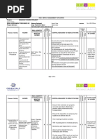 RISK ASESSMENT For Corian