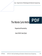 W06-Monte Carlo Method