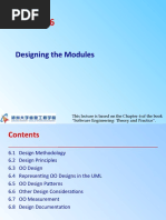 Designing The Modules: This Lecture Is Based On The Chapter 6 of The Book "Software Engineering: Theory and Practice"