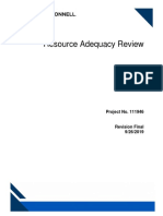 Resource Adequacy Review