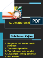 Metlit 5-Desain Penelitian Rev1