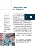 Population Growth and Regulation: Key Concepts