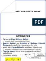 Finite Element Analysis of Beams