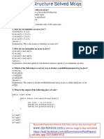 Data Structure Solved Mcqs: Essential DS Concepts