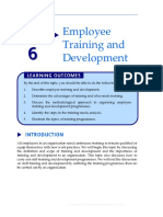 8.Topic 6 - Employee Training & Development