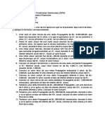 Rentas Financieras. Evaluación.